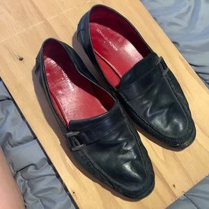 Donald J Pliner mens leather loafers size 10.5